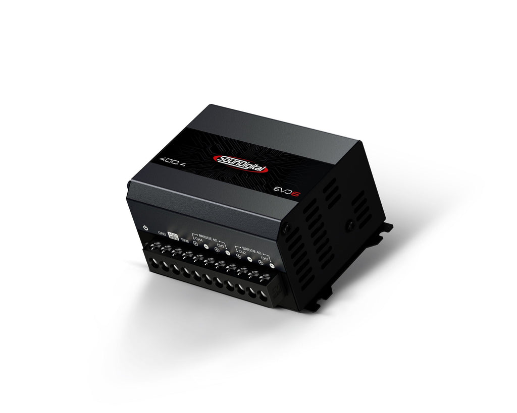 Soundigital 400.4 EVO 6 – 4-Channel Amplifier, 4Ω