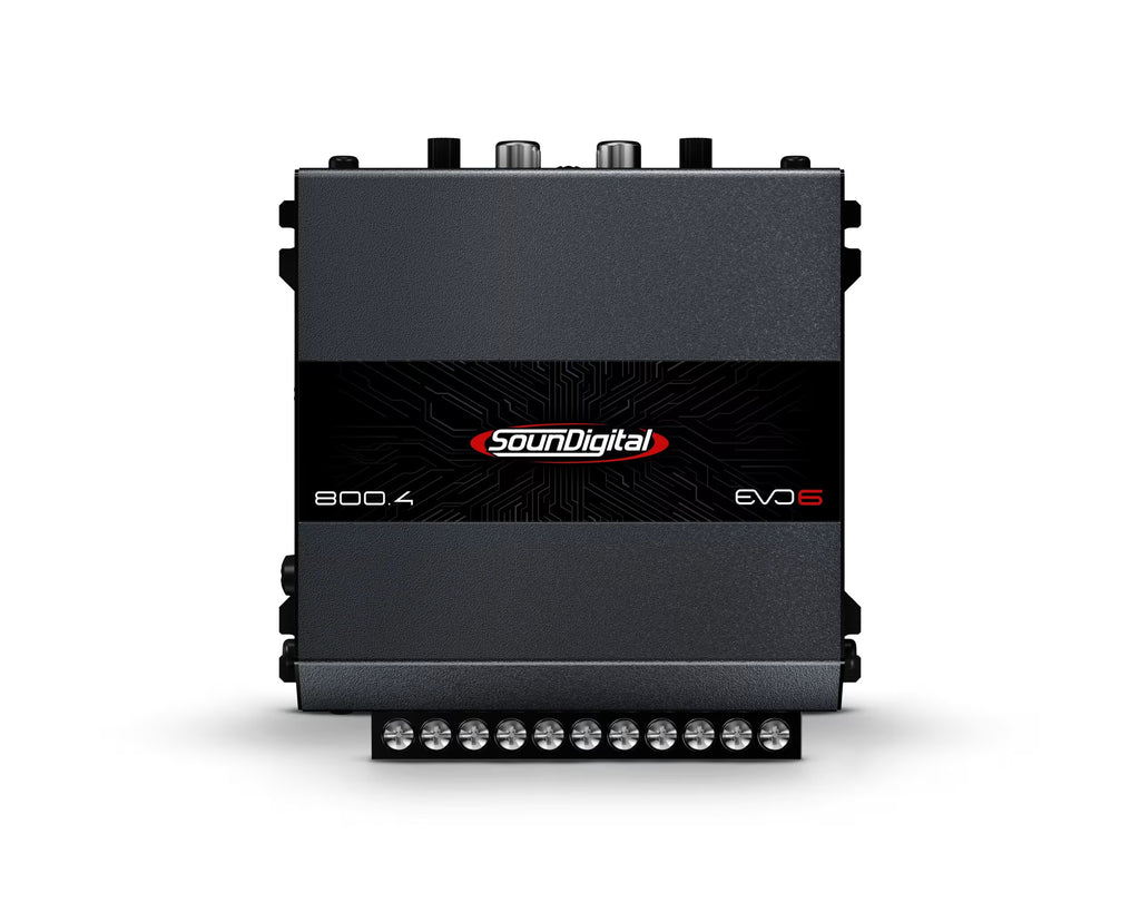 Soundigital 800.4 EVO 6 – 4-Channel Amplifier, 4Ω