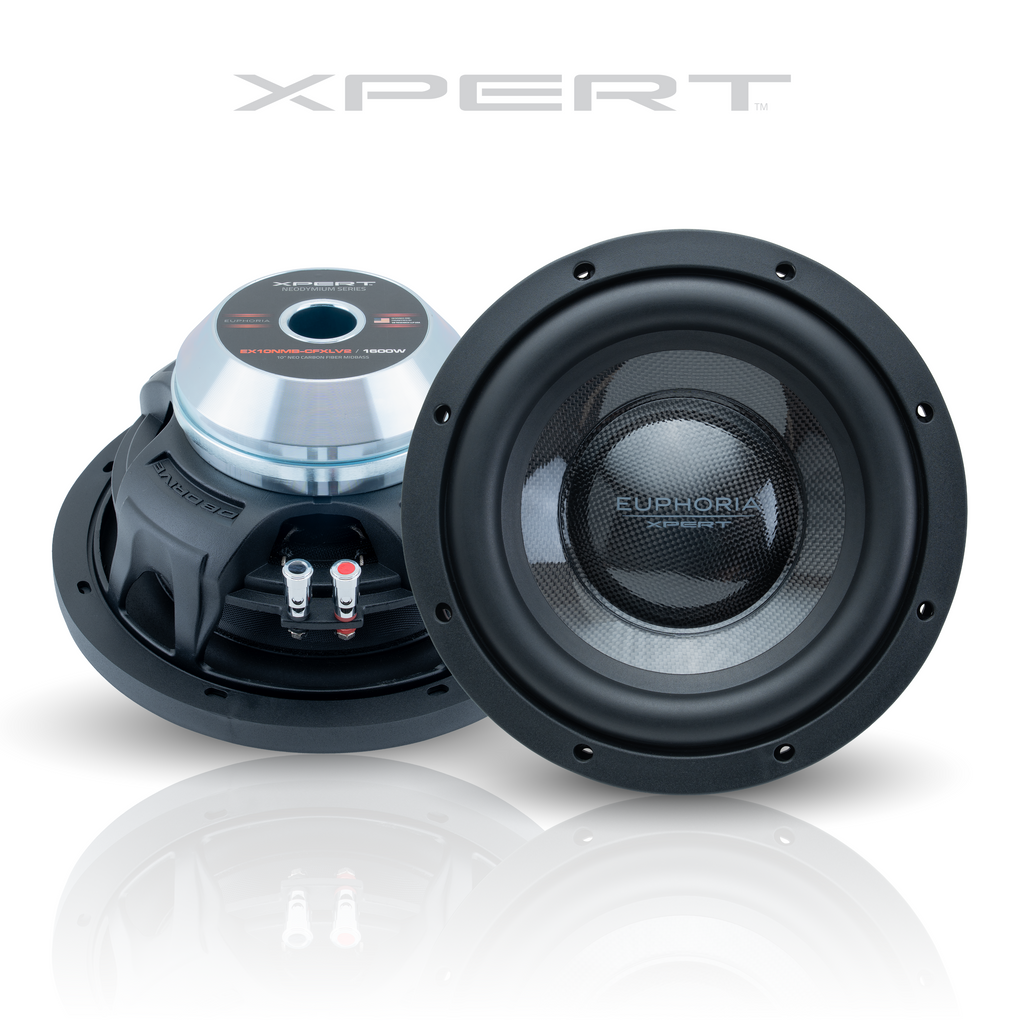 DB Drive Euphoria XPERT EX10NMB-CFXLV2 : Limited Edition Carbon Fiber 10" Midbass (3" VC)