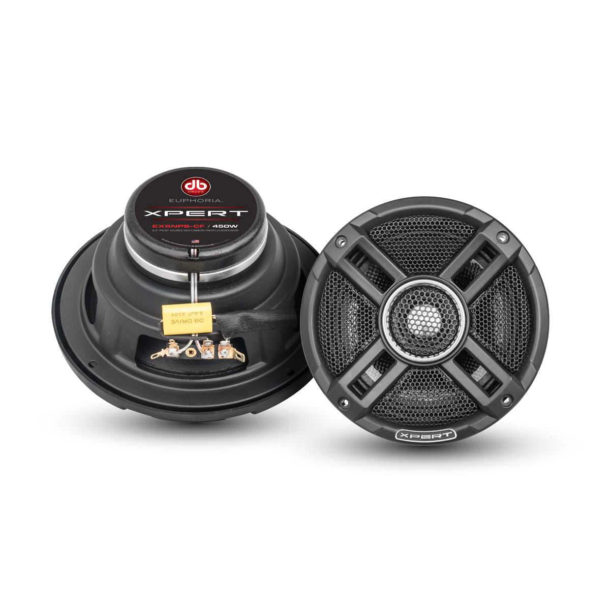 DB Drive Euphoria XPERT - EX6NPS-CF - 6.5″ Point Source NEO Carbon Fiber Loudspeaker