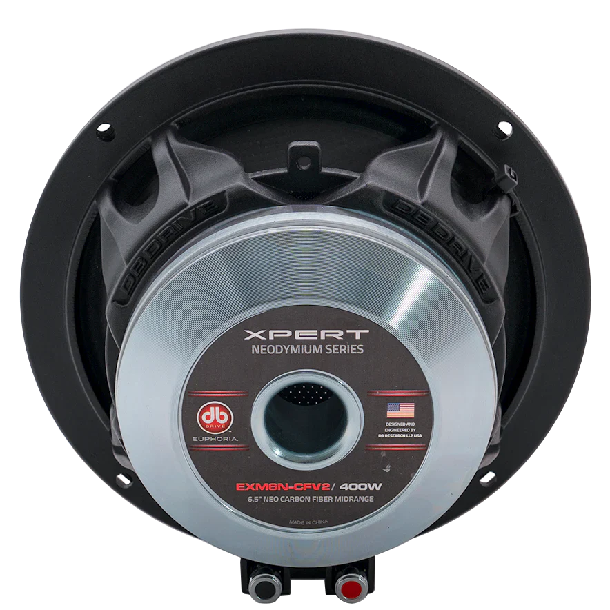 DB Drive Euphoria XPERT EXM6N-CFV2 6.5" NEO Carbon Fiber Midrange (single)