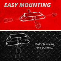 
              Easy mounting UTV lighting kit
            