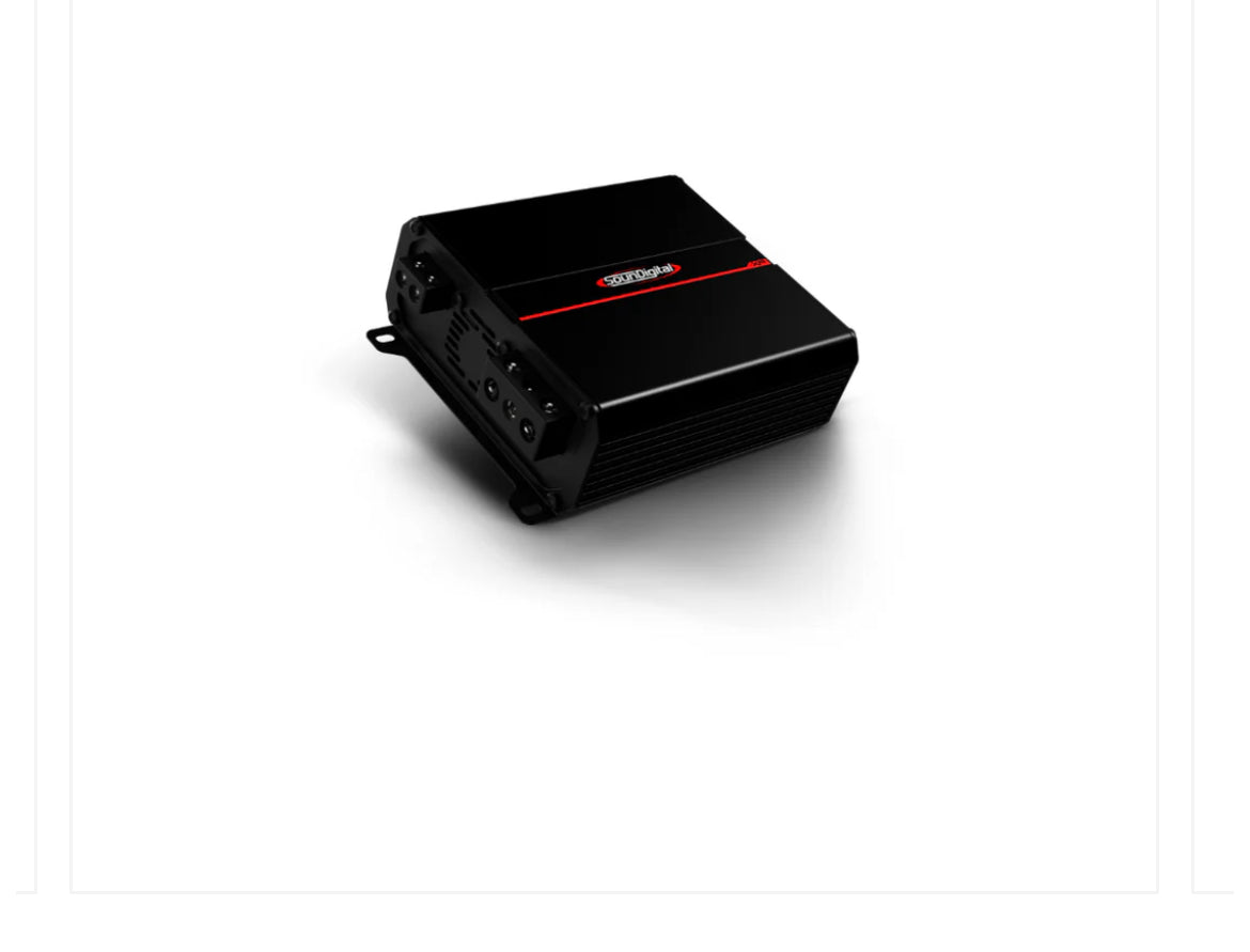 Soundigital 1000.1 XP – 1-Channel Amplifier, 2Ω/1Ω