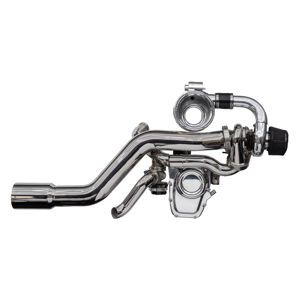 Trask Softail OG turbo polished