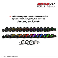 
              Koso North America - Digital Gauges - H HD-03X | TFT Gauge Set for Harley-Davidson® 2014-2023
            