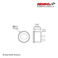 
              Koso North America - Digital Gauges - H HD-03X | TFT Gauge Set for Harley-Davidson® 2014-2023
            