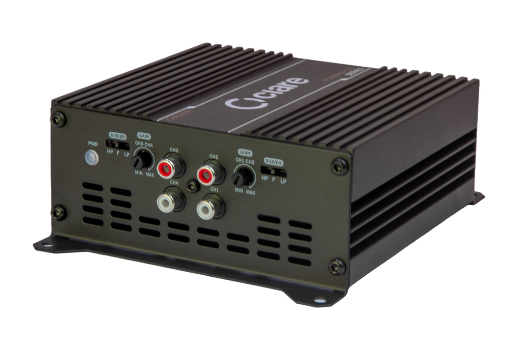 Ciare C4A300PS – 4-Channel Full-Range Amplifier, Powersport Series, 300W x4