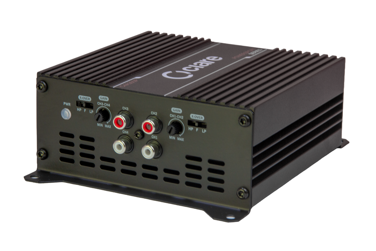 Ciare C4A300PS – 4-Channel Full-Range Amplifier, Powersport Series, 300W x4