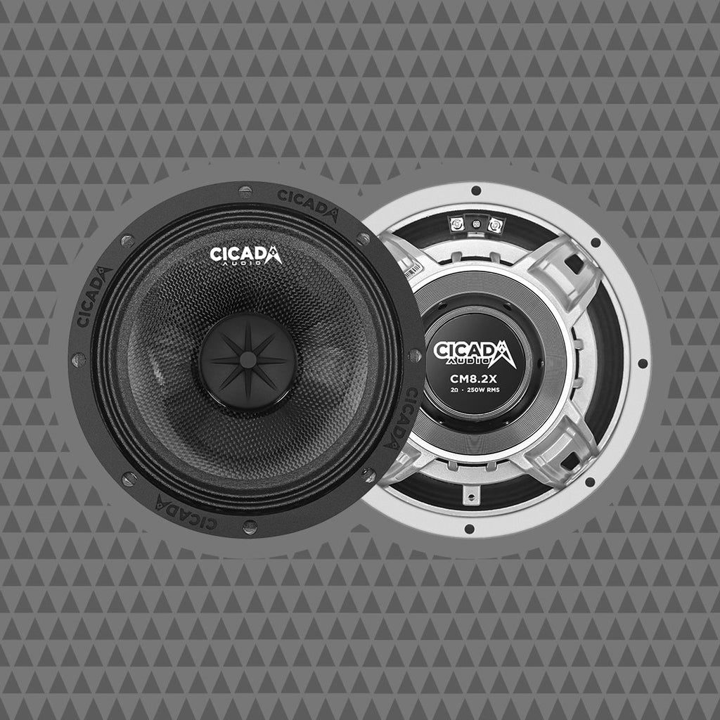 Cicada CM8.2X CMC MIDBASS 8" SPEAKERS 2Ω