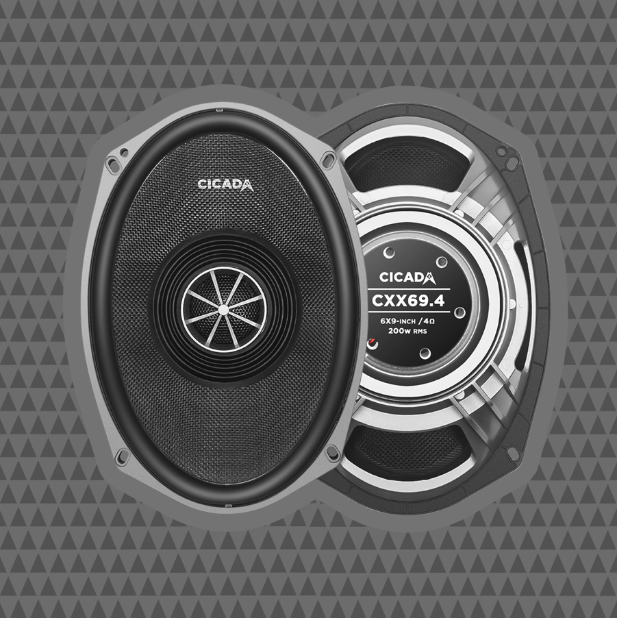 CICADA AUDIO CXX69.4 COAXIAL SPEAKERS 6X9" 4OHM