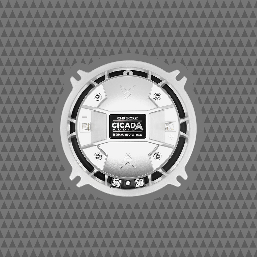Cicada CHX525.2 High Performance Pro Coax Horn Speakers - 2 ohm - Pair