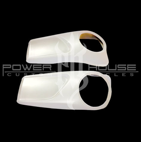 Powerhouse Cycles SINGLE LIDS speaker lid installed on saddlebag