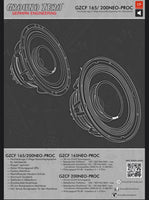 
              Ground Zero Audio COMP PRO GZCF 165NEO-PROC 6.5″ High-Power Full Range Loudspeaker for Active Use
            