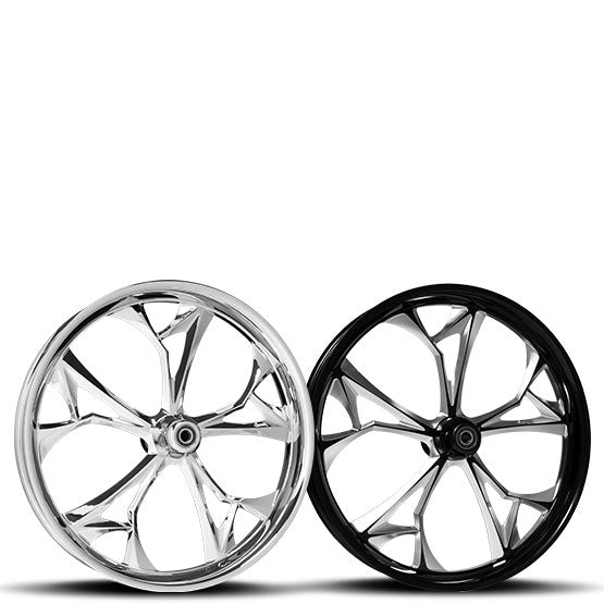 ICON custom motorcycle wheel by Sinister Wheels