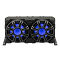 Kicker 51MWLE104 MWLE 10" Loaded Premium Marine Subwoofer Enclosure w/ Passive Radiator & RGBW LED (4Ω)