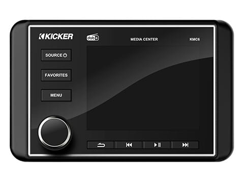 Kicker 48KMC6 Premium Marine Media Center (Bluetooth)