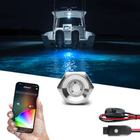 
              1pc 13W RGB LED Drain Plug Light Kit for Boat
            