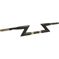 LA choppers - 6,99 CM (2,75") HANDLEBAR OUTLAW Z / BLACK-FLAT