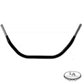 LA choppers - 1 1/4" DIAMETER HEFTY BEACH BAR BLACK FOR HD