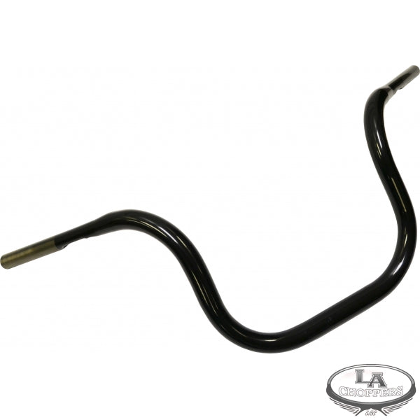LA choppers - 1 1/4"" DIAMETER HEFTY EVENFLOW BAR 12" BLACK UNIVERSAL