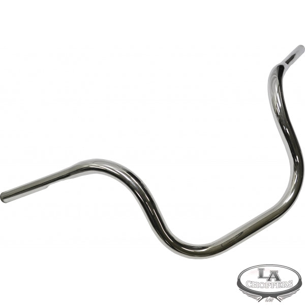 LA choppers - 1 1/4"" DIAMETER HEFTY EVENFLOW BAR 12" CHROME UNIVERSAL