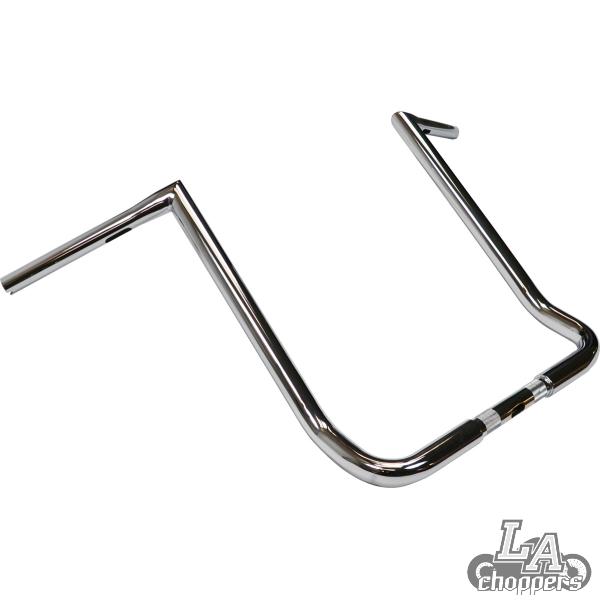 LA choppers - BAGGER TWIN PEAKS KIT W/ CABLES (CHROME)