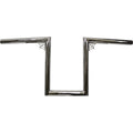 LA choppers - 1" NARROW Z-BARS WEB 10" TALL CHROME UNIVERSAL