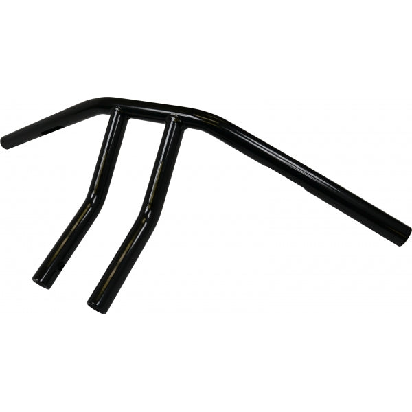 LA choppers - 1" REVERSE T-BARS 10" RISE BLACK HD