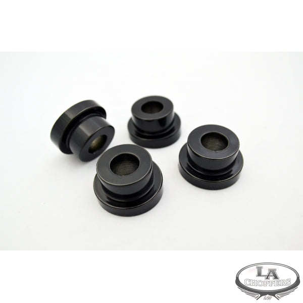 LA choppers - 5 DEGREE-TRIPLE TREE RISER ANGLE ADAPTERS BLACIK HD