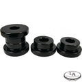 LA choppers - SOLID RISER BUSHINGS BLACK HD