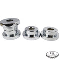 LA choppers - SOLID RISER BUSHINGS CHROME HD