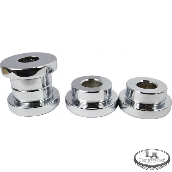LA choppers - SOLID RISER BUSHINGS CHROME HD