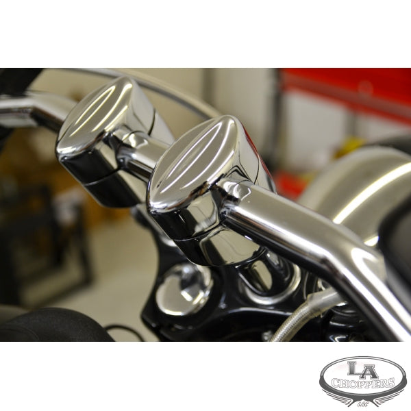 LA choppers - MOHAWK RISERS FOR 1" HANDLEBARS 3" RISE CHROME UNIVERSAL