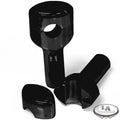 LA choppers - RISERS SMOOTHR FOR 1" HANDLEBARS 4" RISE BLACK UNIVERSAL