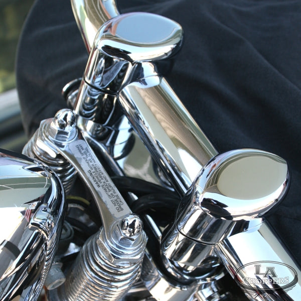 LA choppers - SPRINGER RISER KITS FOR 1.25" HANDLEBARS CHROME HD