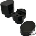 LA choppers - 1" PAUGHCO AND DANN SPRINGER RISERS BLACK UNIVERSAL