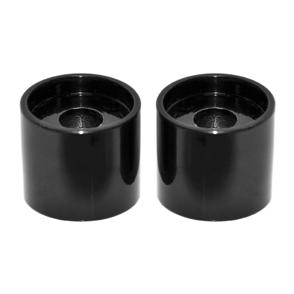 LA choppers - RISER EXTENSIONS FOR 1.5" BARS 1" TALL BLACK UNIVERSAL