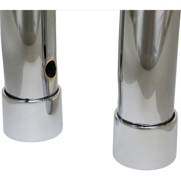 LA choppers - 1" RISER EXTENSIONS FOR 1.5" HANDLEBARS CHROME UNIVERSAL
