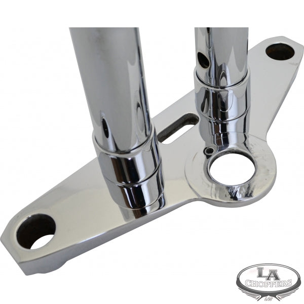 LA choppers - 1" RISER EXTENSIONS FOR 1.5" HANDLEBARS CHROME UNIVERSAL