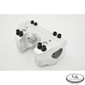 LA choppers - RISER CLAMP SET FOR 1" HANDLEBARS RAW FINISH HD