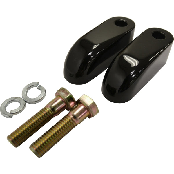 LA choppers - 2" PULLBACK RISER EXTENSIONS - BLACK