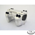 LA choppers - RISER CLAMP SET FOR 1.5" HANDLEBARS RAW FINISH HD