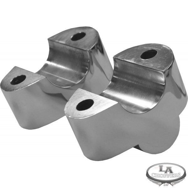 LA choppers - 1" RISER EXTENSIONS POLISHED FOR HD
