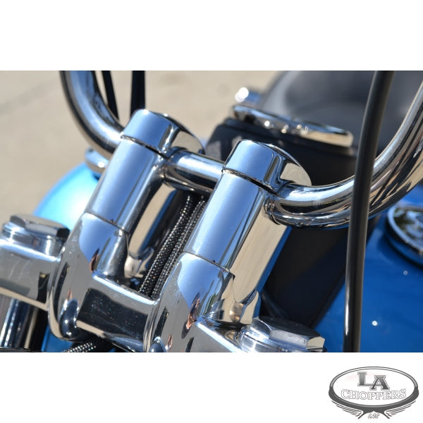 LA choppers - 2" RISER EXTENSIONS POLISHED FOR HD