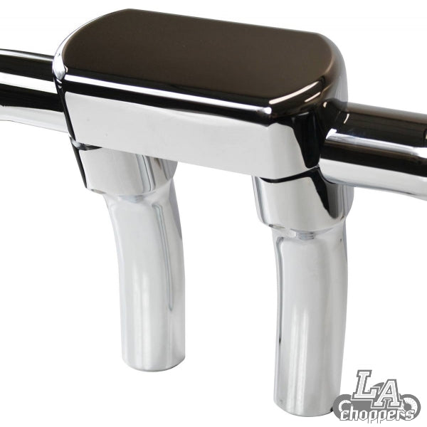 LA choppers - THREE PIECE RISER KIT 1" MOUNT 5.5" RISE CHROME HD