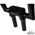 LA choppers - THREE PIECE RISER KIT 1" MOUNT 6" RISE BLACK HD