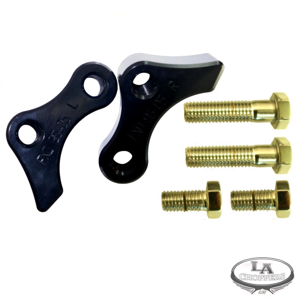 LA choppers - 1" REAR LOWERING KIT BLACK HD