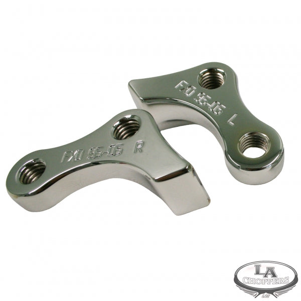 LA choppers  - 1" REAR LOWERING KIT CHROME FOR HD