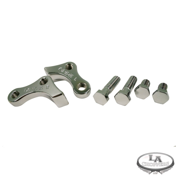 LA choppers  - 1" REAR LOWERING KIT CHROME FOR HD