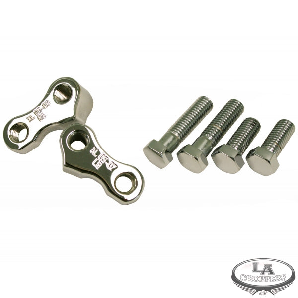 LA choppers  - 1" REAR LOWERING KIT CHROME FOR HD